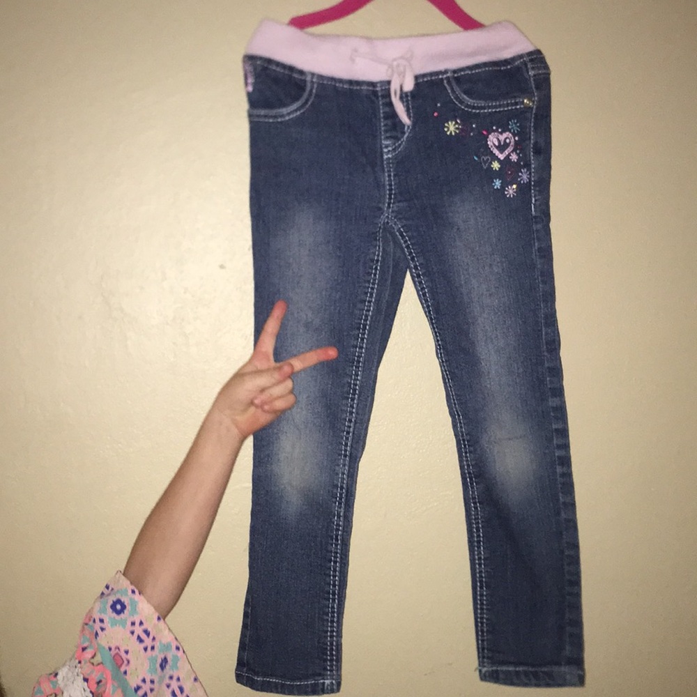 Blue Jeans with bling